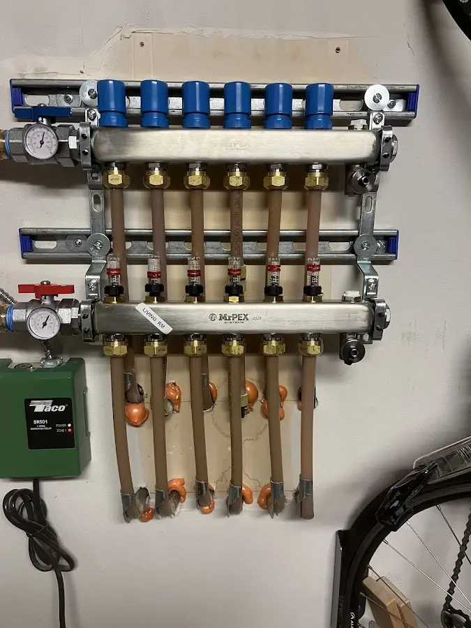 Plumber performing Leak Detection at a residential property in Eastvale